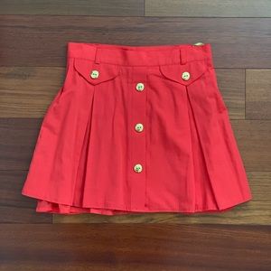 Vintage French Red Skirt
